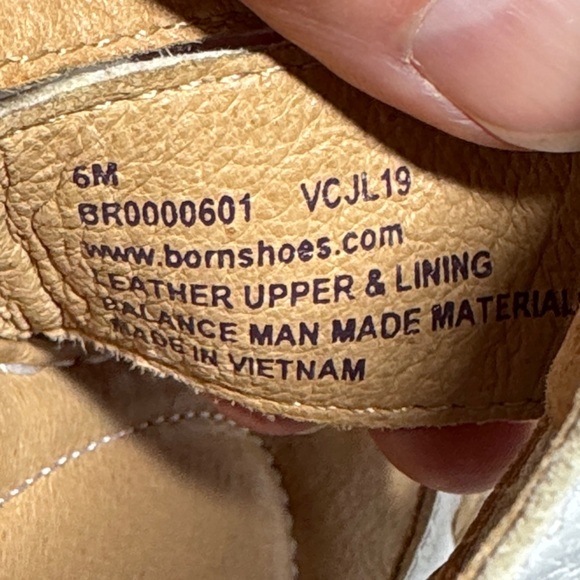 Born White Strappy Sandals. - Picture 7 of 7